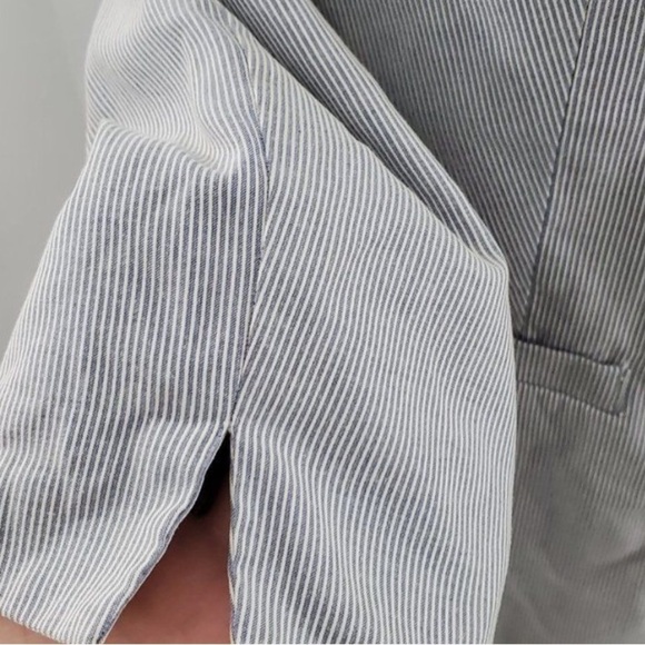 Brooks Brothers Seersucker Cotton Stripe Blazer Jacket Sz 6 Women - Picture 2 of 9